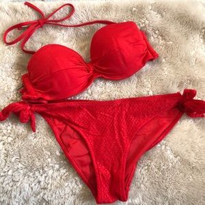Red bikini